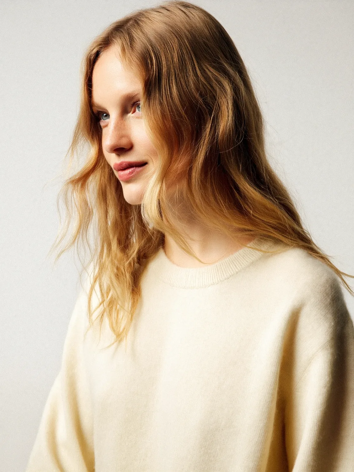 sandy blonde long layers